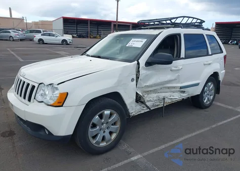 2008 Jeep Grand Cherokee Laredo z USA, uszkodzony, nr VIN 1J8HR48M98C522393